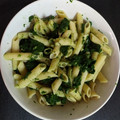 El cooksnap de Ana cuando hizo Pasta con pesto de espinacas.