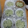 El cooksnap de Beatriz Ubarne cuando hizo Muffins y budín de espinaca, cebollita y algo más 😋.