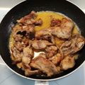 El cooksnap de Cristina Cordero cuando hizo Conejo al ajillo al estilo Py.