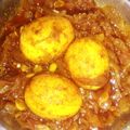 Sayantika Sadhukhan's cooksnap of when they made ডিম কষা (dim kosha recipe in Bengali).