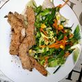 Szandi Cooksnap-ja, amikor elkészítette a(z) Sütőben sült krémsajtos csirkemell csíkok, gluténmentesen receptet.