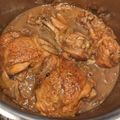 William's cooksnap of when they made Chicken and Pork Adobo.