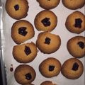 Amy's cooksnap of when they made Thumb cookies.