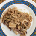 El cooksnap de Peperedmar cuando hizo Calamarcitos en cebolla caramelizada y judías de Santa Pau.