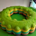Cooksnap dari Shofi N untuk resep Rainbow Cake Kukus Putih Telur
