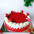 Cooksnap dari Mrs Kori untuk resep Red Velvet Crumble