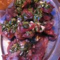 El cooksnap de MarcelaPP cuando hizo Riñon a la parrilla.