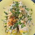 Spicy George Foreman's cooksnap of when they made Vavo's Elote Sauce.