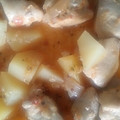 El cooksnap de Carmeta cuando hizo Guiso de quinoa con pollo.