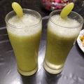 Saranya Vignesh's cooksnap of when they made Green grapes juice.