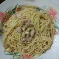Cooksnap dari Melissa Manis untuk resep Spaghetti carbonara sederhana ala2x