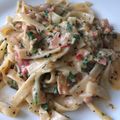 Eva Firnigel Cooksnap-ja, amikor elkészítette a(z) Tejszínes csirkés tészta a la Vapiano receptet.