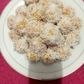 Cooksnap dari iar wiarti untuk resep Onde-Onde Labu Kuning (pumpkins Onde2)