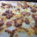 El cooksnap de melina3237 cuando hizo Pastel de papas y Bolognesa.