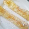 El cooksnap de Victoria Martiquet cuando hizo Strudel de Manzana con masa pilo.