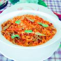 Ramaben Joshi's cooksnap of when they made ફ્રાઇડ રાઈસ (Fried Rice Recipe In Gujarati).