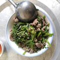 Cooksnap của Tiên khi họ làm theo món Thịt bò xào rau cần