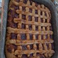 El cooksnap de Gabriela Caballero cuando hizo Pastafrola.