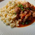 Mónika Gyurászné Cooksnap-ja, amikor elkészítette a(z) Borsos tokány nokedlivel receptet.