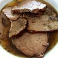 El cooksnap de Marieta cuando hizo Redondo de ternera en salsa.