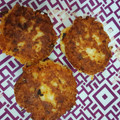 El cooksnap de María José cuando hizo Tortitas de coliflor.