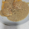 El cooksnap de Queco Cabilla cuando hizo Filetes de pollo estofados con champiñones.