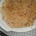 El cooksnap de Naty Nieto cuando hizo Tortilla de fideos.