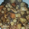 El cooksnap de GABRIELA CHIONETTI cuando hizo Guiso de lentejas con pollo.