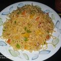 Sanchita Das का कुकस्नैप जब उन्होंने हक्का नूडल्स (Hakka Noodles recipe in hindi) बनाया था।
