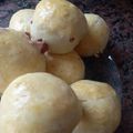 El cooksnap de Ceci Argañaraz cuando hizo Pan saborizado de Salame.