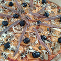 El cooksnap de Sandra cuando hizo Pizza Puttanesca.