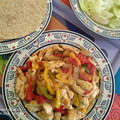 El cooksnap de Fatima Kaissi Salgado cuando hizo Fajitas de pollo con aderezo casero.