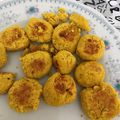 El cooksnap de Cande Trujillo cuando hizo Falafel.