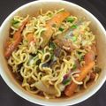 R@shows Cuisine's cooksnap of when they made Indomie mai Kayan lambu da kwai.