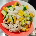 Ya-shan Chang 的 小黃瓜炒雞肉 cooksnap