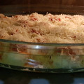El cooksnap de Israel Peña cuando hizo Huevos rellenos de carne, gratinados con bechamel.