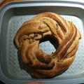 El cooksnap de Rocio Tordini cuando hizo Corona trenzada de pan con pesto.