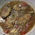 Cooksnap Zeirra Dewanti semasa beliau membuat Ikan Tenggiri Masak Tauchu.