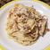 El cooksnap de Gio cuando hizo Espaguetis con salsa carbonara.