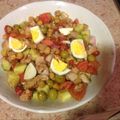 El cooksnap de piura cuando hizo Ensalada de garbanzos.