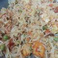 Aruna Thapar का कुकस्नैप जब उन्होंने वेज पुलाव (veg pulao recipe in hindi) बनाया था।