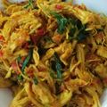 Cooksnap dari Dora Natalie untuk resep Ayam Suwir Kemangi Bumbu Bali
