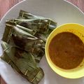 Cooksnap dari yusselfyanti untuk resep Otak-otak tenggiri + sambal kacang