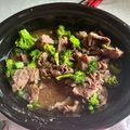 ashleymross's cooksnap of when they made Beef and broccoli crock pot.