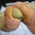 il Mary83 quando ha preparato Treccia di Pane arcobaleno