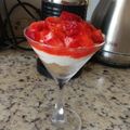 El cooksnap de carla cappello cuando hizo Vasito de cheesecake.
