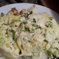 El cooksnap de Jess Greck cuando hizo Soufflé de zapallitos relleno de jamón y queso.