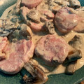 El cooksnap de Marieta cuando hizo Solomillo de cerdo con salsa de champiñones.