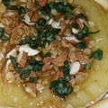 El cooksnap de Lorena Bertoni 😋 cuando hizo Queso Camembert al Horno con Frutos Secos y Miel de Palma.