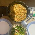 El cooksnap de davidespigaresmorales cuando hizo Paella con preparado de marisco y verduras 🥘.